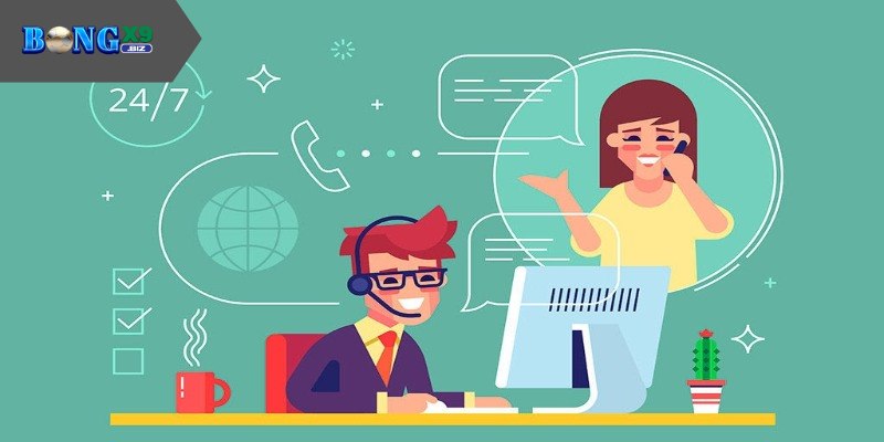 Chăm Sóc Khách Hàng – Bí Quyết Giữ Chân Game Thủ Tại Bongx9 Bộ phận chăm sóc khách hàng của Bongx9 có thái độ tốt