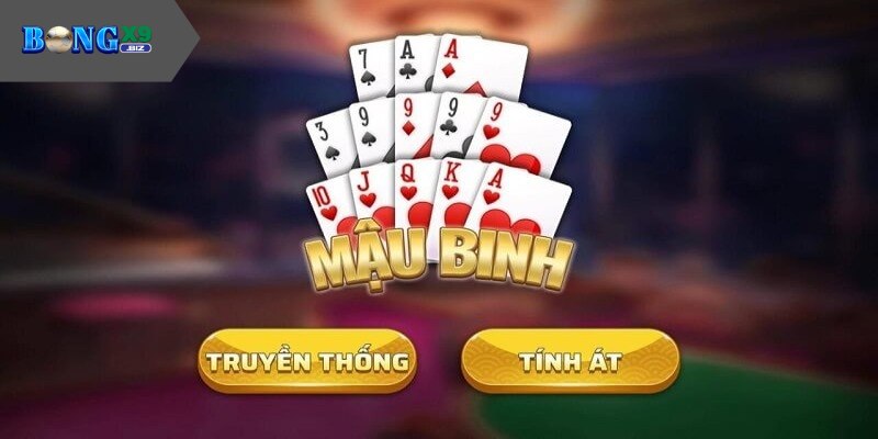 Mậu Binh - Game Trí Tuệ Đỉnh Cao Chinh Phục Mọi Cược Thủ Chia bài đúng giúp tránh lỗi binh lủng