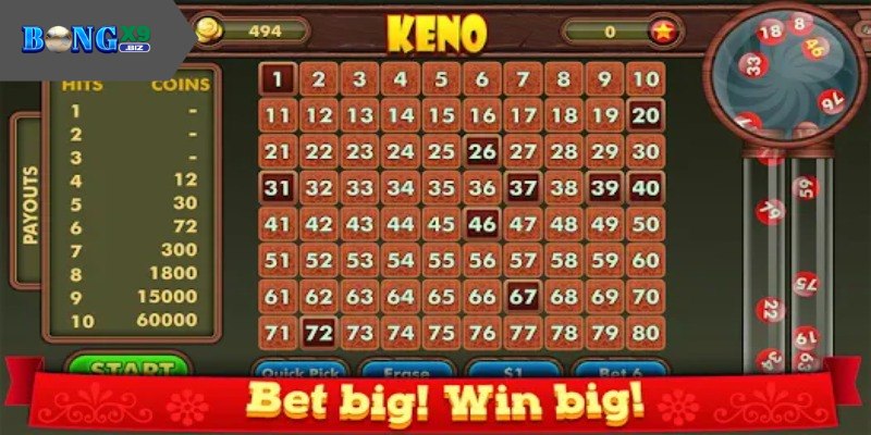 Keno - Trò Chơi May Mắn Mỗi Phút, Ăn Nhanh Thắng Lớn Game thủ nên ưu tiên chẵn lẻ hoặc lớn nhỏ